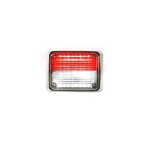 FEDERAL SIGNAL QL97SFCRC QL-97-SF-CRC Luz de advertencia Quadraflare mica transparent