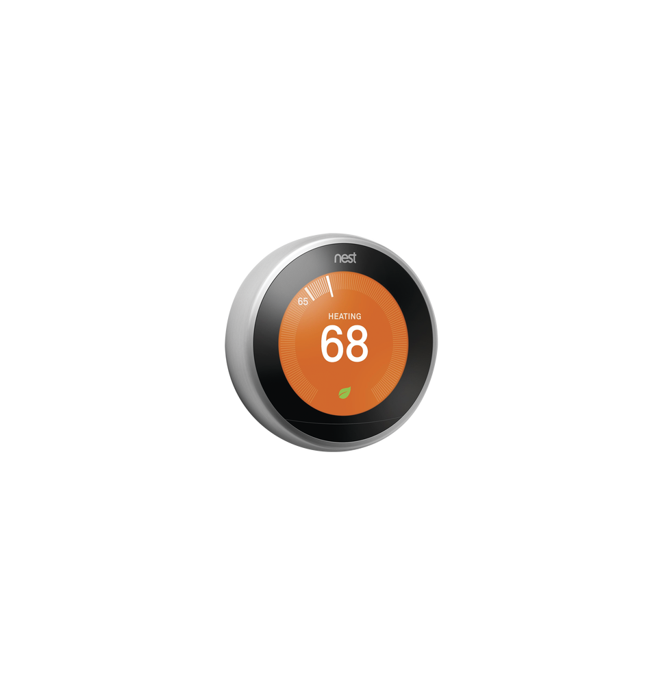GOOGLE T3007MX T3007MX Nest - Termostato inteligente - Plateado integrable a sistemas GOOGLE T3007MX T3007MX Nest - Termostato inteligente - Plateado integrable a sistemas