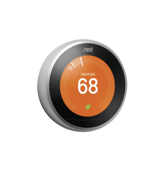 GOOGLE T3007MX T3007MX Nest - Termostato inteligente - Plateado integrable a sistemas
