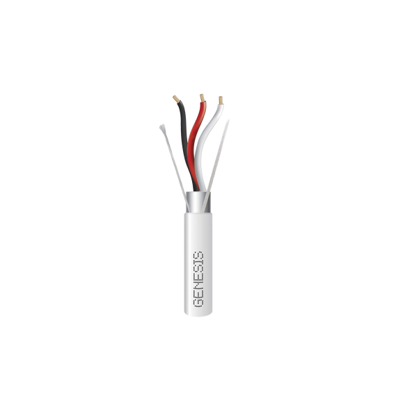 GENESIS 322621061000 3226-2106/1000 Bobina de 305 Metros de Cable 3 x 18 AWG / BLINDA
