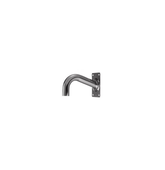 Hanwha Techwin Wisenet SBP300WMS SBP-300WMS Montaje Curvo de Acero Inoxidable para pa