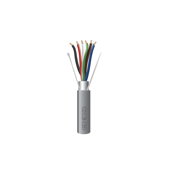 GENESIS 32061109 3206-1109 Bobina de 305 Metros de Cable 6 x 22 AWG / Blindado / Plen
