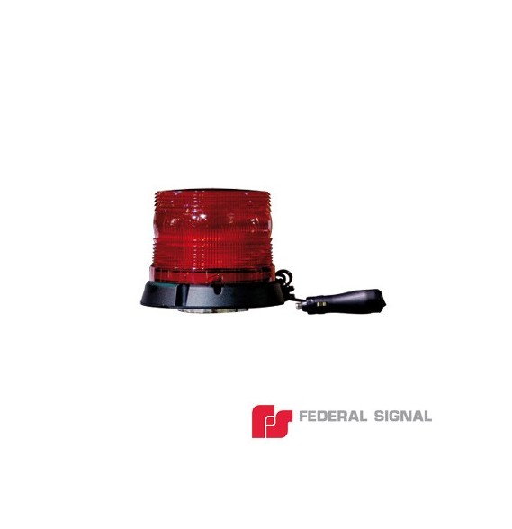 FEDERAL SIGNAL 25265504SC 252-655-04-SC Burbuja para Emergencia Color Rojo. Montaje M