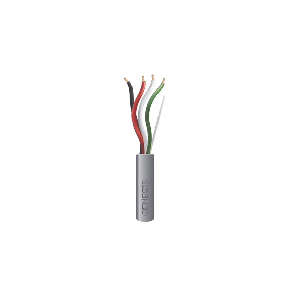 GENESIS 21225509500 2122-5509/500 Caja de 152 Metros / Cable 4 x 16 AWG / Color Gris
