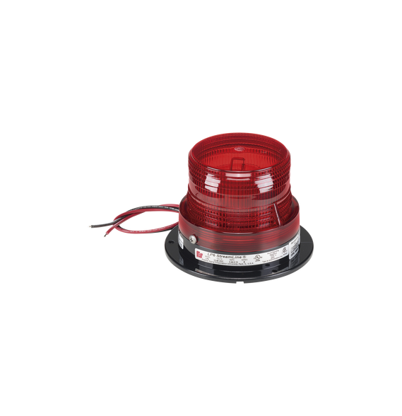 FEDERAL SIGNAL INDUSTRIAL LP6120R LP6-120-R Estrobo Serie Streamline Mini 120 Vca Roj