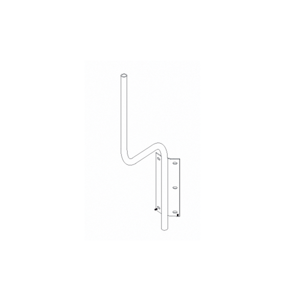 FEDERAL SIGNAL INDUSTRIAL AMBP AMB-P Soporte para montaje en poste compatible con lin