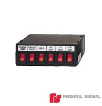 FEDERAL SIGNAL SW300 SW-300 Conjunto de 6 Interruptores para Barra de Luces.