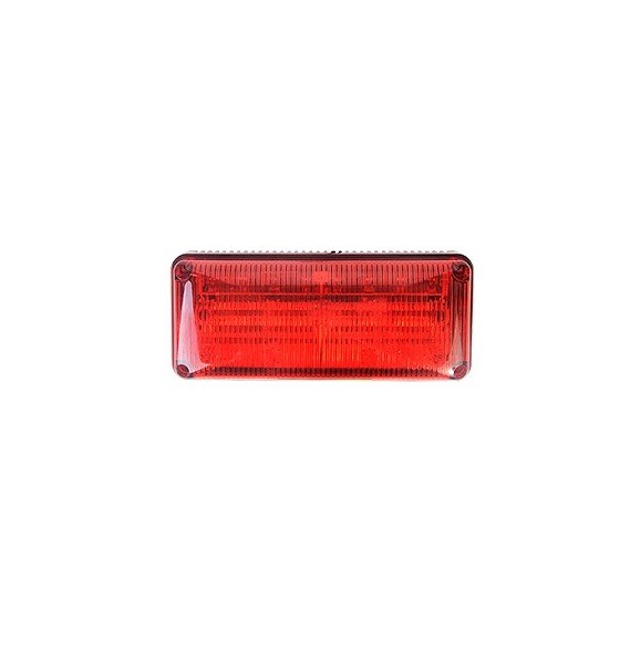 FEDERAL SIGNAL QL73XFR QL-73-XF-R Luz de Emergencia QuadraFlare Mica y LED Rojo Ideal