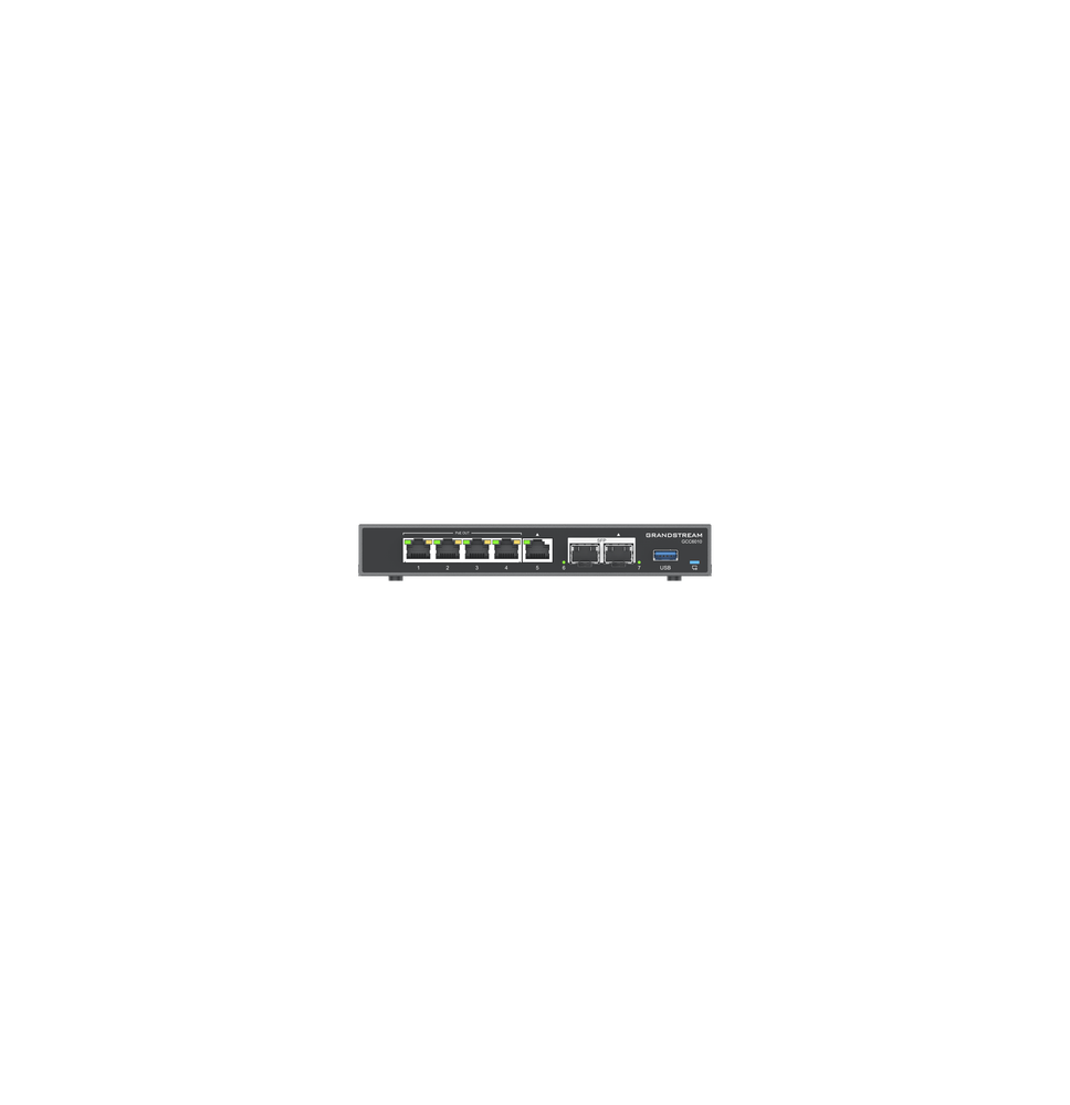 GRANDSTREAM GCC6010 GCC6010 4 en 1: Firewall Router PBX IP Switch Gigabit de 5 Puerto