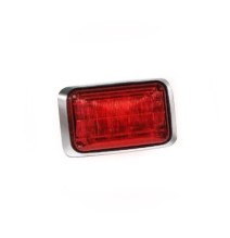 FEDERAL SIGNAL QL64XFR QL-64-XF-R Luz de advertencia Quadraflare LED con flasher inte