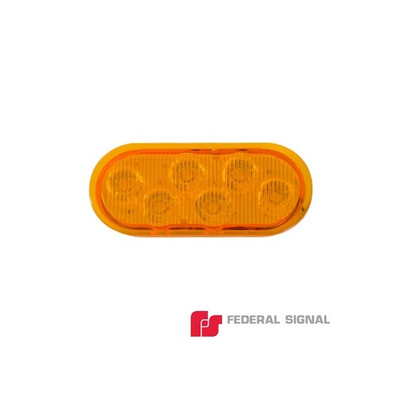 FEDERAL SIGNAL 36040102 360-401-02 Luz perimetral serie 3K-LED en color ámbar