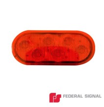 FEDERAL SIGNAL 36040104 360-401-04 Luz perimetral serie 3K-LED en color rojo