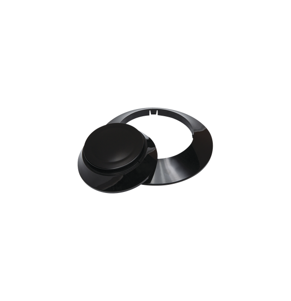 FIRE-LITE CK300BL CK300-BL Kit de 10 anillos y 10 cubiertas color negro para nuevos d