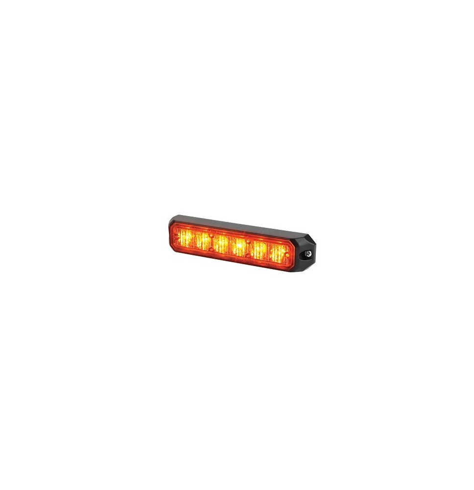 FEDERAL SIGNAL MPS600AA MPS-600-AA Luz auxiliar de 6 LEDs 12 Vcc 1 A color ámbar