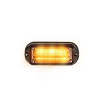 FEDERAL SIGNAL VPX8022 VPX-80-22 Luz auxiliar Viper EXT de 8 LEDs color ámbar