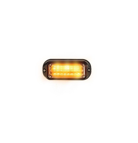 FEDERAL SIGNAL VPX8022 VPX-80-22 Luz auxiliar Viper EXT de 8 LEDs color ámbar