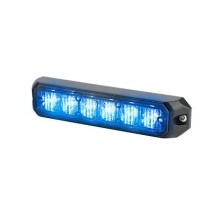 FEDERAL SIGNAL MPS600BB MPS-600-BB Luz Auxiliar de 6 LEDs color azul ideal para Motoc