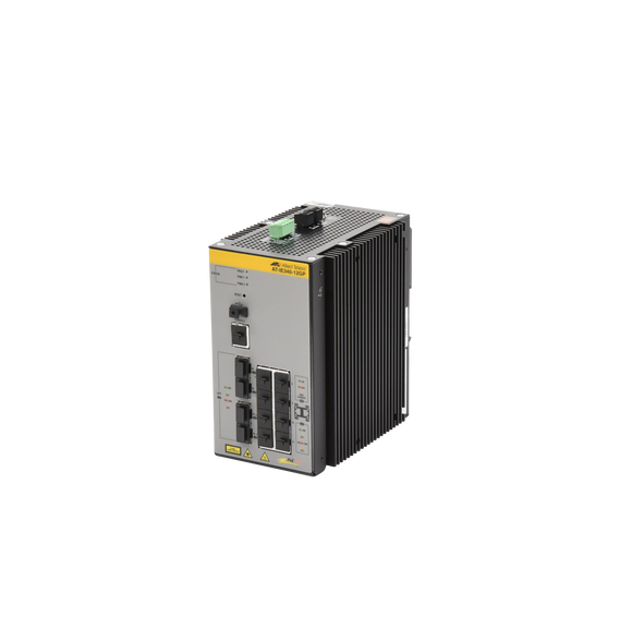 ALLIED TELESIS ATIE34012GP980 AT-IE340-12GP-980 Switch Industrial PoE+ Capa 3 D/8 Pue