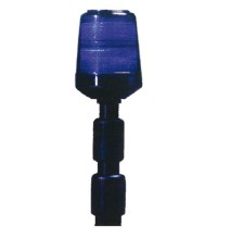 FEDERAL SIGNAL CO220B CO-220-B Luz Estroboscópica para Motocicleta Color Azul.