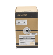 GENESIS 633011061000 6330-1106/1000 Bobina de Cable de 305 Metros UTP Cat5e / Color A