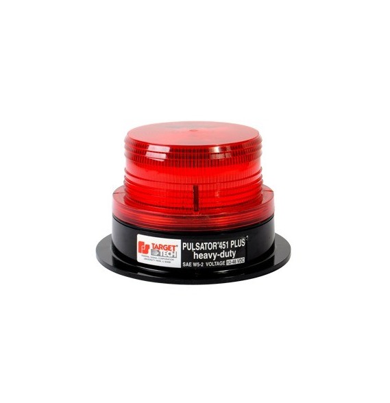 FEDERAL SIGNAL 21182304 211-823-04 Luz modelo 451 en color rojo