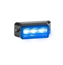 FEDERAL SIGNAL IPX3023 IPX-30-23 Luz auxiliar IMPAXX de 3 LEDs color azul