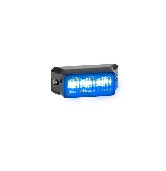 FEDERAL SIGNAL IPX3023 IPX-30-23 Luz auxiliar IMPAXX de 3 LEDs color azul