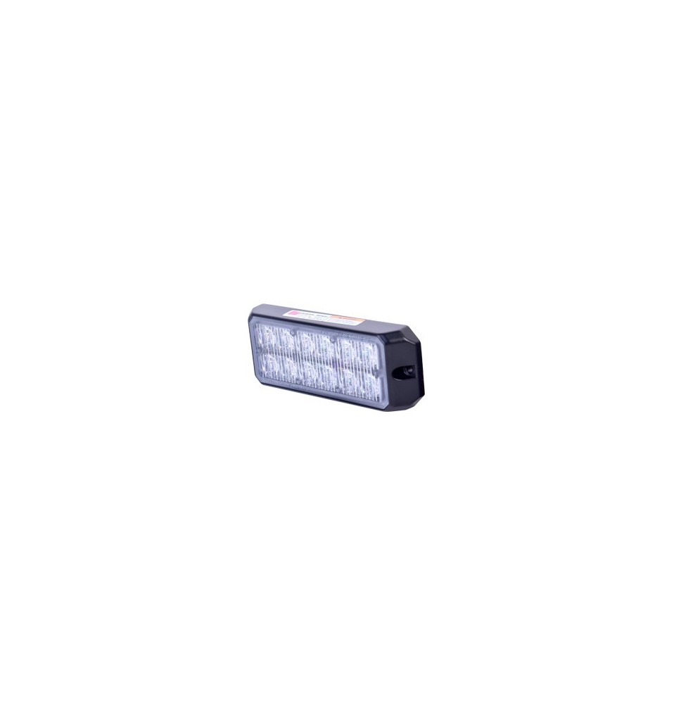 FEDERAL SIGNAL MPS1200RB MPS-1200-RB Luz Auxiliar MicroPulse de 12 LED Color Rojo/Azu