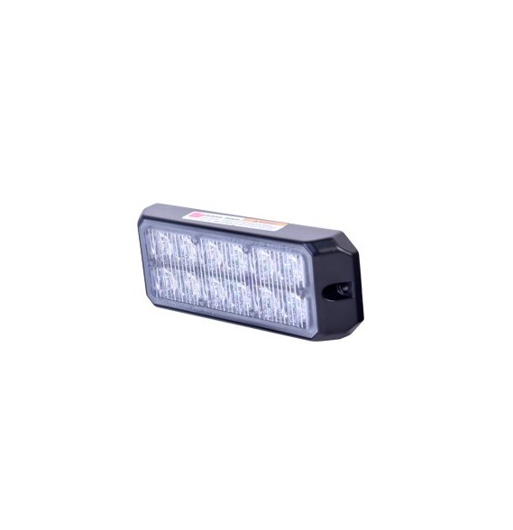 FEDERAL SIGNAL MPS1200RB MPS-1200-RB Luz Auxiliar MicroPulse de 12 LED Color Rojo/Azu