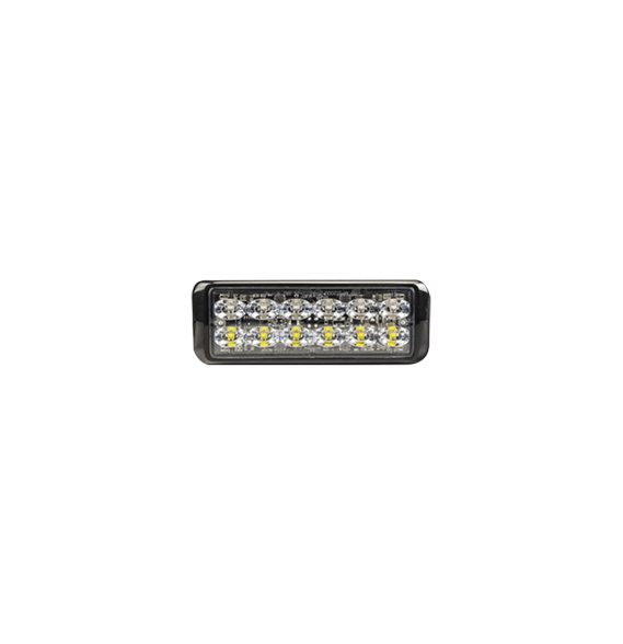 FEDERAL SIGNAL MPS1200UBR MPS1200UBR Luz auxiliar MicroPulse Ultra 12 LEDs color Rojo