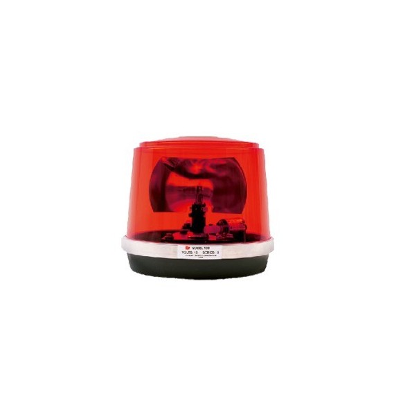 FEDERAL SIGNAL 44211204 442-112-04 Luz Giratoria Económica Modelo 100. Color Rojo.