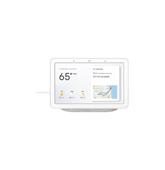 GOOGLE GA00516LA GA00516LA Nest Hub con pantalla inteligente de 7  y Asistente de Goo