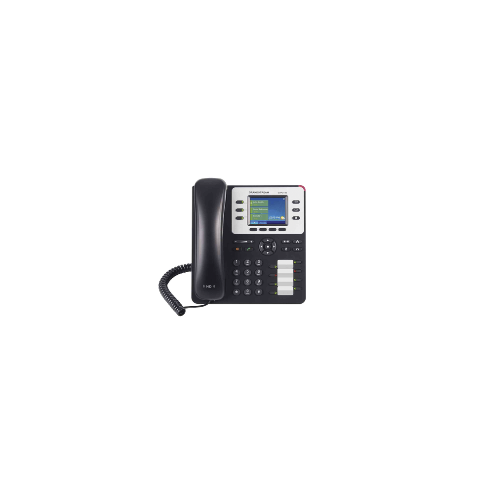 GRANDSTREAM GXP2130 GXP-2130 Teléfono IP Empresarial de 3 Líneas con 4 teclas de func GRANDSTREAM GXP2130 GXP-2130 Teléfono IP Empresarial de 3 Líneas con 4 teclas de func