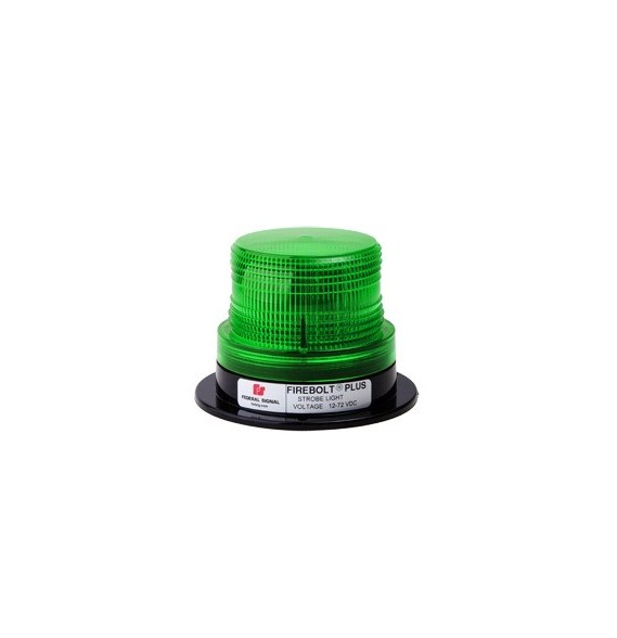 FEDERAL SIGNAL 21235606 212-356-06 Estrobo verde FIREBOLT PLUS sin tubo de reemplazo