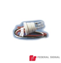 FEDERAL SIGNAL 60211104 602-111-04 Estrobo de reemplazo con cable de 20.3 cm. Color r