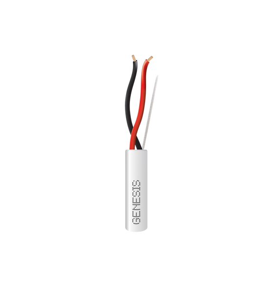 GENESIS 21145501500 2114-5501/500 Bobina de 152 Metros de Cable / 2 x 18 AWG / Uso IN