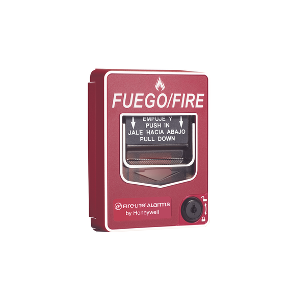 FIRE-LITE BG12LXSP BG12-LX-SP Estación Manual de Emergencia Doble Acción Direccionabl