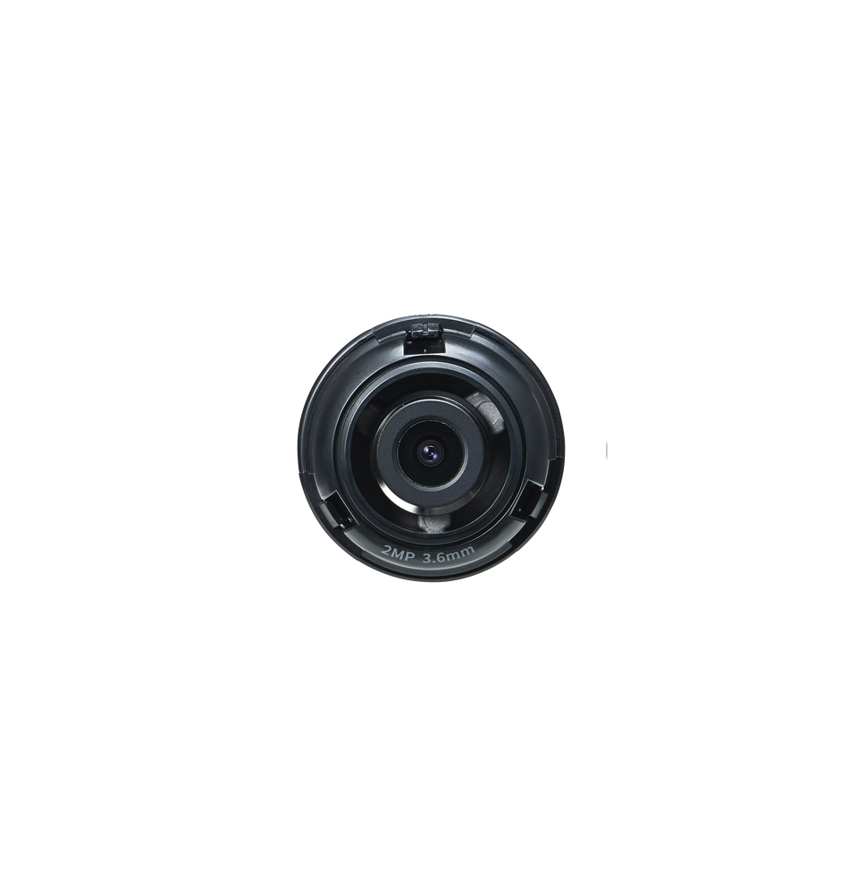 Hanwha Techwin Wisenet SLA2M3600P SLA-2M3600P Lente 2 MP de 3.6 mm para Cámara PNM-93