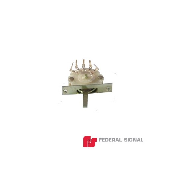 FEDERAL SIGNAL Z122374A Z122-374-A Switch de control deslizable para sirena PA640