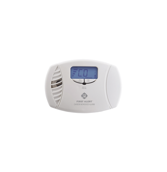 FIRST ALERT 1039746 1039746 Alarma de monóxido de carbono (CO) enchufable con batería