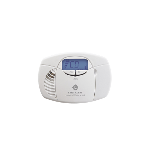 FIRST ALERT CO410 CO410 Alarma de monóxido de carbono (CO) operada por baterías con d