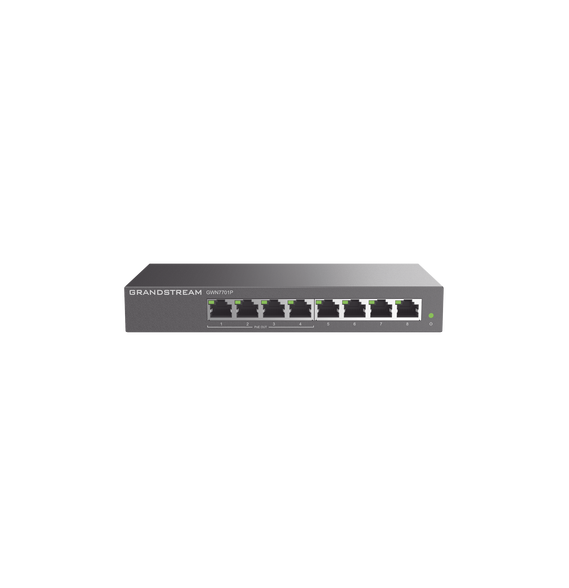 GRANDSTREAM GWN7701P GWN7701P Switch PoE+ Gigabit No Administrable / 8 puertos 10/100