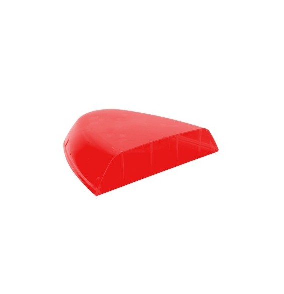 FEDERAL SIGNAL 58050004 580-500-04 Domo lateral de reemplazo para Vista color rojo