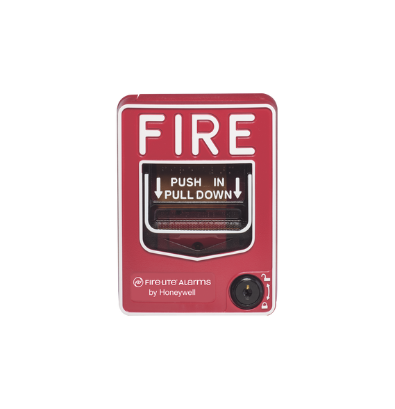 FIRE-LITE BG12L BG-12L Estación manual de emergencia doble acción convencional