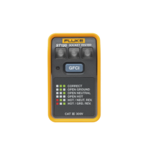 FLUKE ST120 ST120 Probador de Tomacorriente Eléctrico Estándar o GFCI Con LEDs de Alt