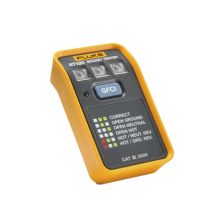 FLUKE ST120 ST120 Probador de Tomacorriente Eléctrico Estándar o GFCI Con LEDs de Alt