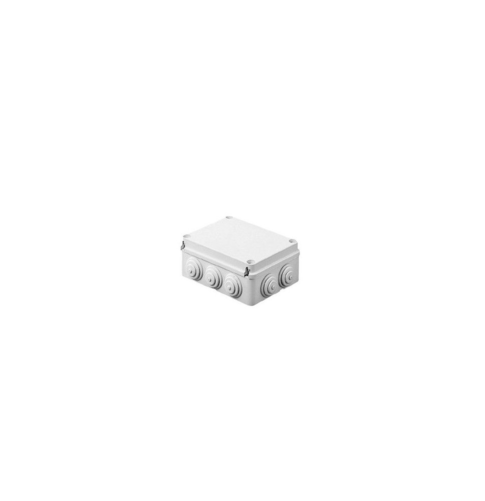 GEWISS GW44008 GW-44-008 Caja de derivación de PVC Auto-extinguible con 12 entradas t GEWISS GW44008 GW-44-008 Caja de derivación de PVC Auto-extinguible con 12 entradas t
