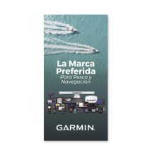 GARMIN POSTGARMIN23 POSTGARMIN23 Póster GARMIN La Marca Preferida para Pesca y Navega