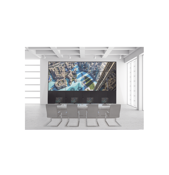 HIKVISION DSVW4X3LUY55 DS-VW4X3LUY55 Kit Videowall 4X3 / Incluye 12 Pantallas de 55