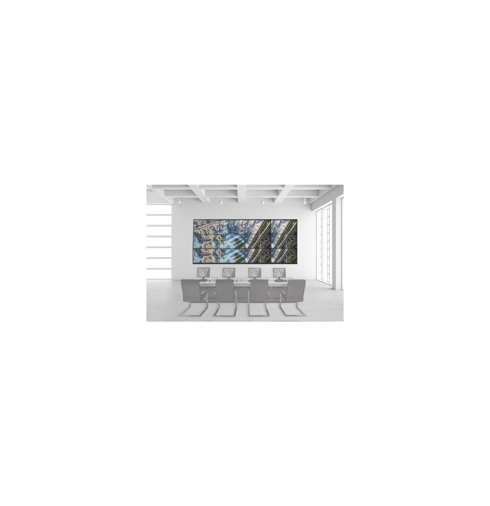 HIKVISION DSVW4X3LUY55WM DS-VW4X3LUY55/WM Kit Videowall 4X3 / Incluye 12 Pantallas de HIKVISION DSVW4X3LUY55WM DS-VW4X3LUY55/WM Kit Videowall 4X3 / Incluye 12 Pantallas de